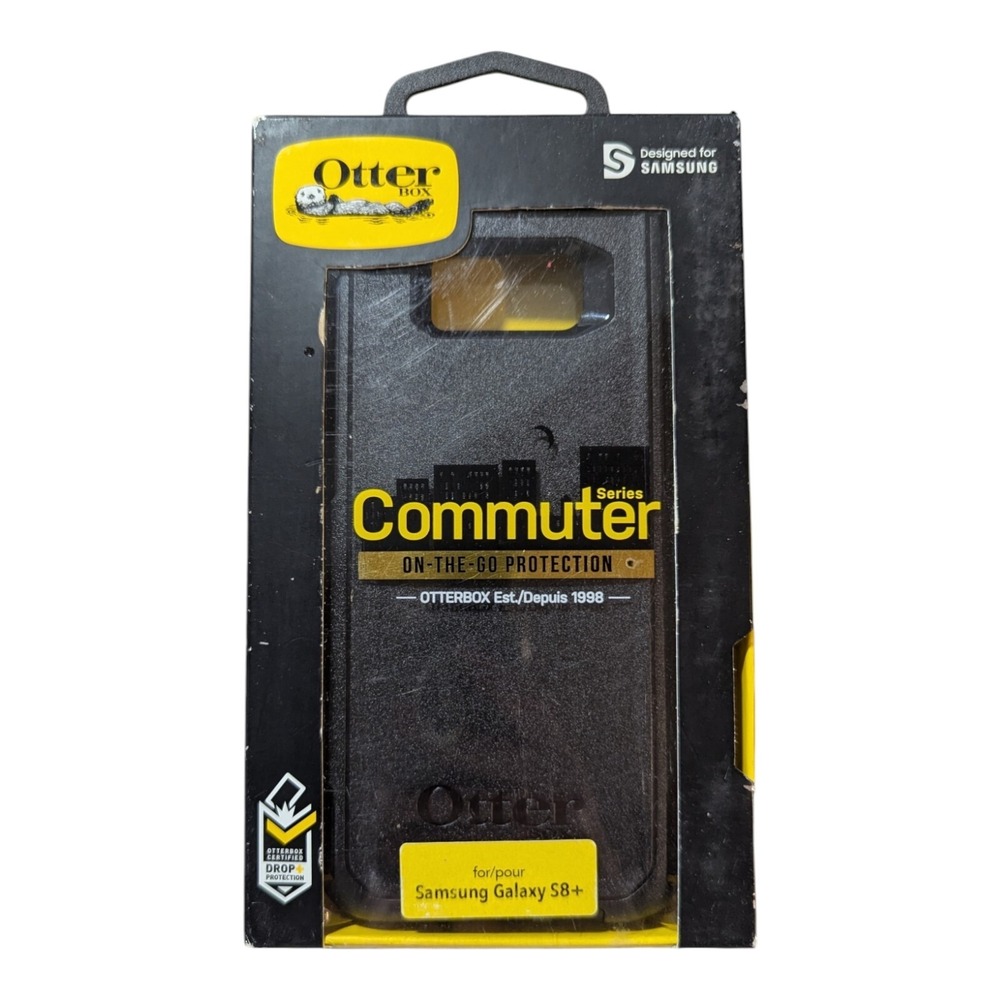 L4. OtterBox‎ Commuter Case For Samsung Galaxy S8+ - Black